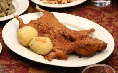 exotic fried rat