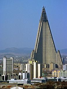 ryugyong hotel in north korea - One of the Ugliest Hotel