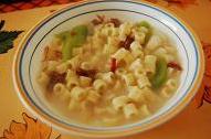 how to cook Sopas with Corned Beef