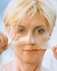 preventing wrinkles on face