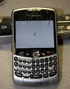Removing Scratches from BlackBerry Screen Phone