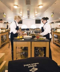 Padstow Seafood School in Cornwall