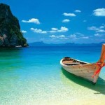 Phuket beach in thailand