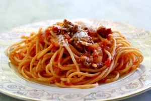 delicious newly cook spaghetti