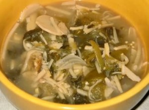 Bamboo Shoot with Coconut Milk - Ginataang Labong Recipe - Ingredients